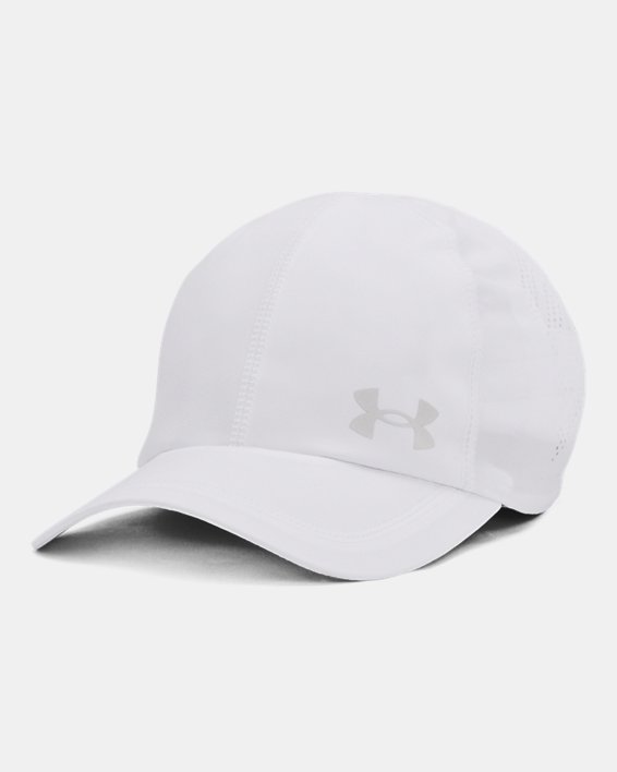 Men's UA Launch Adjustable Cap, White, pdpMainDesktop image number 0